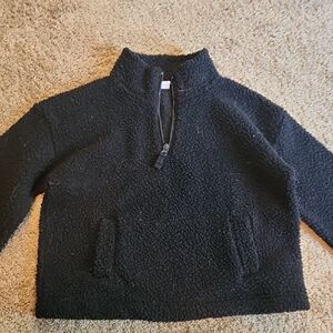 GAP Kids Black Fleece Sweater